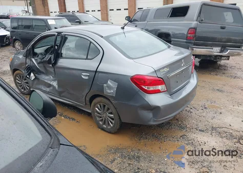 2019 Mitsubishi Mirage G4 Se z USA, uszkodzony, nr VIN ML32F4FJ0KHF10566